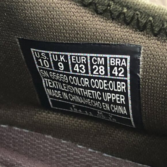 Skechers Relven Velton Sneaker Sporty Air Cooled Memory Foam Size 10 Green Brown - Picture 11 of 13